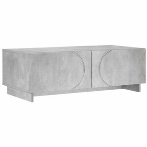 vidaXL Kavos staliukas Betono pilka 102 x 50,5 x 35 cm