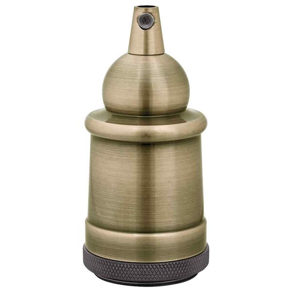 vidaXL lempų laikikliai 2 vnt Bronze E27