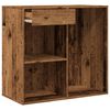 vidaXL kosmetikos spintelė Old Wood 80x40x75 cm Engineered Wood