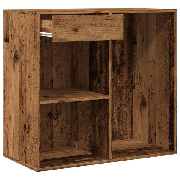 vidaXL kosmetikos spintelė Old Wood 80x40x75 cm Engineered Wood