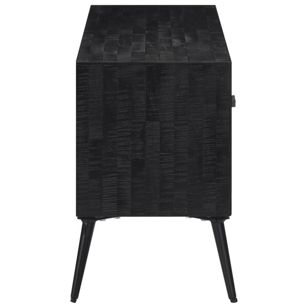 vidaXL TV spintelė, 112x31x45cm, perdirbtos tikmedžio medienos masyvas