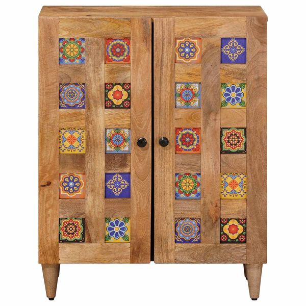 vidaXL Kabalas Natūrali 60 x 33,5 x 75 cm Kietas mango medis