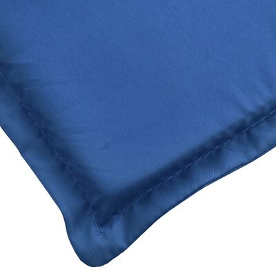 vidaXL Saulės gulto čiužinukas, mėlynas, 200x50x3cm, audinys