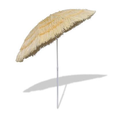 Pakreipiamas paplūdimio skėtis, havajietiško stiliaus