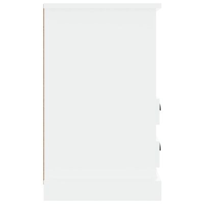 vidaXL Naktinė spintelė, baltos spalvos, 43x36x60cm