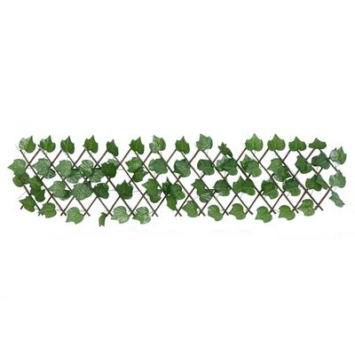 vidaXL Dirbtinių vynuogių lapų treliažai, 5vnt., žali, 180x20cm