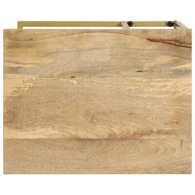 vidaXL Šoninis staliukas, 35x45x65cm, mango medienos masyvas