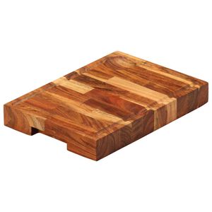vidaXL Pjaustymo lentelė, 30x21x4cm, akacijos medienos masyvas