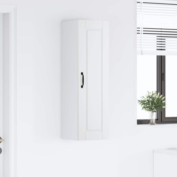 vidaXL Virtuvės spintelė Balta 30 x 31 x 100 cm Apdirbta mediena