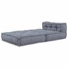 vidaXL Modulinė sofa Pilka 70 x 70 x 56 cm audinys