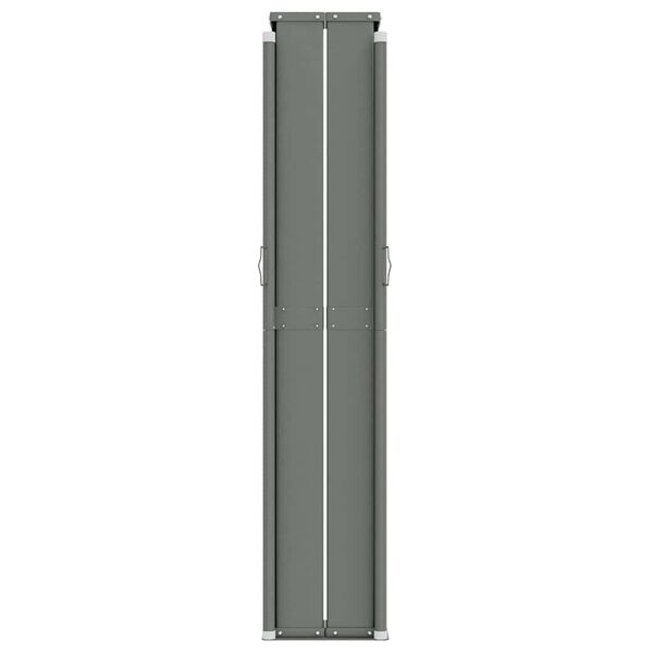 vidaXL I&scaron;traukiama &scaron;oninė pertvara, raudonos spalvos, 220x1000cm