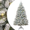 vidaXL Dirbtinė Kalėdų eglutė 240 cm 300 LED &Scaron;ilta balta