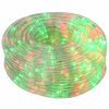 vidaXL LED kalėdinė &scaron;viečianti žarna 480 LED Raudona ir Žalia 20 m