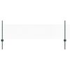 vidaXL Hexagonal Fence with Post 25 x 0,5 m PVC dengtas plienas Žalia