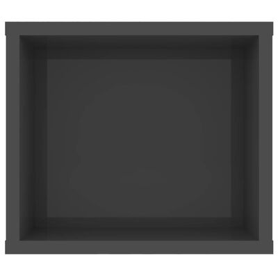 vidaXL Pakabinama televizoriaus spintelė, pilka, 100x30x26,5cm, MDP