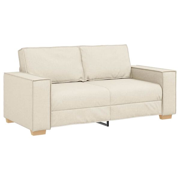 vidaXL Dvivietė sofa, lininė, 180x78x84 cm