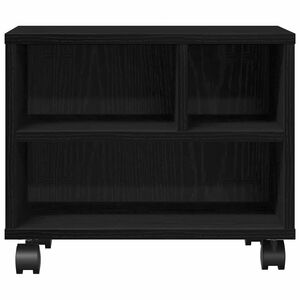 vidaXL Spausdintuvo laikiklis Juodas ąžuolas 41 x 32 x 33.5 cm