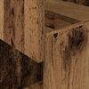 vidaXL Kampinė spintelė Senas medis 25,5x25x102cm Apdirbta mediena