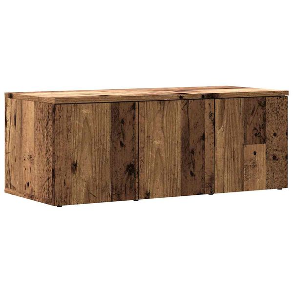 vidaXL televizoriaus spintelė Old Wood 80x34x30 cm Engineered Wood