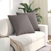 vidaXL Sofa Pagalvės 2 pcs Taupe 80 x 80 cm audinys