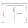vidaXL Uždanga nuo saulės, smėlio, 2x3,5m, stačiakampė