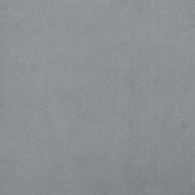 vidaXL Krėslas, tamsiai pilkos spalvos, aksomas