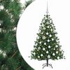 vidaXL Dirbtinė kalėdinė eglutė su rutuliuku 150 cm 150 LED