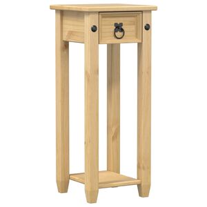 vidaXL Stovas augalams Corona, 30x30x73cm, pu&scaron;ies medienos masyvas