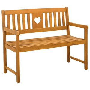 vidaXL Lauko suolas Natūrali 110 x 55,5 x 90 cm
