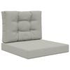 vidaXL Lauko sofa pagalvėlė Poliesteris Pilka 60 x 60 cm
