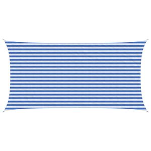 vidaXL Saulės &scaron;e&scaron;ėlio audinys 2,5 x 4,5 m HDPE Stačiakampio