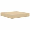 vidaXL Lauko sofa pagalvėlė Smėlio 60 x 60 x 8 cm Poliesteris