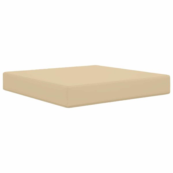 vidaXL Lauko sofa pagalvėlė Smėlio 60 x 60 x 8 cm Poliesteris