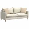 vidaXL Sofa Pagalvės 2 pcs Kreminė 45 x 45 cm audinys
