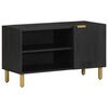 vidaXL televizoriaus spintelė Juoda 80x33x46 cm Engineered Wood