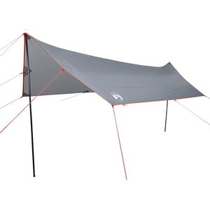 vidaXL Stovyklavimo tentas, oranžinės, 460x305x210 cm