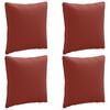vidaXL 4 dalių nugarinės pagalvėlės PUTTEN 4 pcs 100% poliesteris