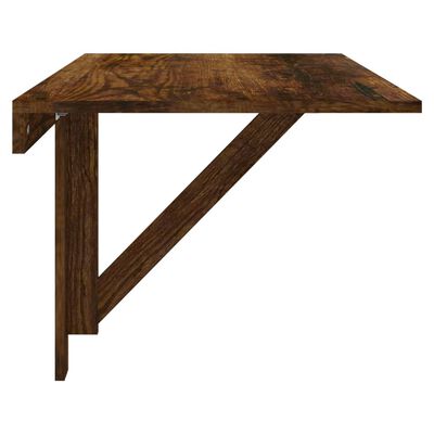vidaXL Sulankstomas sieninis staliukas, ąžuolo, 100x60x56cm, mediena