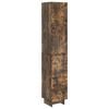 vidaXL Spintelė 2 pcs Dūminio ąžuolo 34,5 x 33 x 90 cm