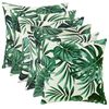 vidaXL Pagalvėlės užvalkalas 6 pcs HEERLEN Lapų ra&scaron;tas 45 x 45 cm