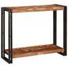 vidaXL Konsolinis stalas 90 x 33 x 75 cm Kietas atkurtas medis