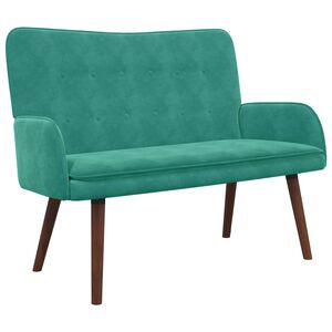 vidaXL Dvita&scaron;kė sofa Turkio 115 x 61 x 87 cm Aksomas