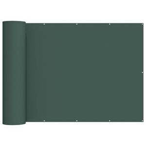 vidaXL Balkono privatumo ekranas 200 x 500 cm Audinys su PU danga