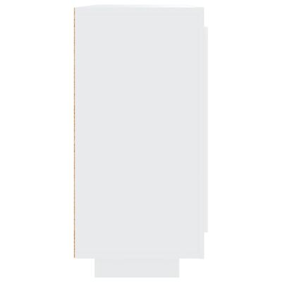 vidaXL Šoninė spintelė, baltos spalvos, 92x35x75cm, apdirbta mediena