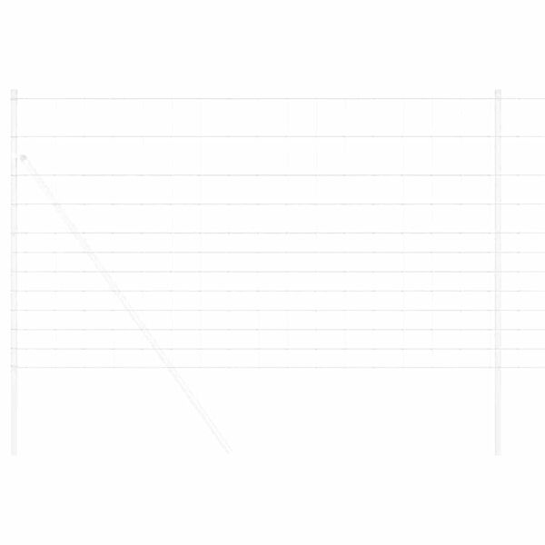 vidaXL Ganyklų tvora Sidabro 25 x 1.4 m Galvanizuotas plienas
