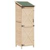 vidaXL Sodo Sandėlys Natūrali 59,5 x 56 x 176,5 cm