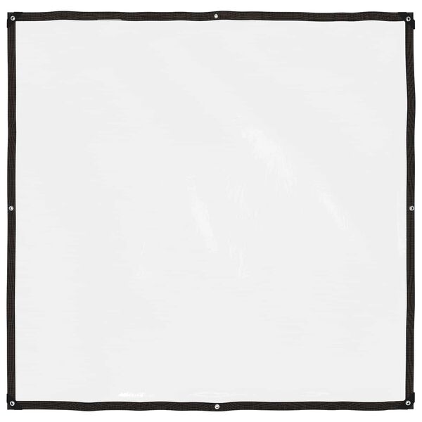 vidaXL Tent su kilpom Skaidrus 2 x 2 m Polietilenas