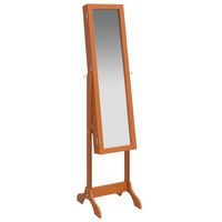 vidaXL Laisvai pastatomas veidrodis, 34x37x146cm