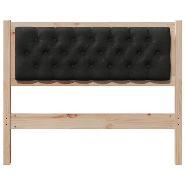 vidaXL Galvūgalis Kita Ruda ir juoda 100 cm Pu&scaron;ies masyvas