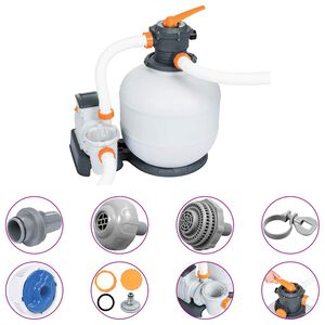 Bestway Smėlio filtras su siurbliu Flowclear, 8327l/val.